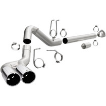 Magnaflow 17873 - 08-17 Ford F-250/F-350/F-450 4.6L/6.7 DPF-Back SS 4in Dual Single Passenger Side Rear Exit