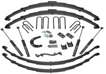 Superlift K447 - 73-91 Chevy K20 4WD (w/ 52in Rear Springs) 12in Lift Kit Rear Spring Kit w/ SLF Shocks