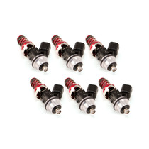 Injector Dynamics 1050.48.11.F20.6 - ID1050X Injectors 11mm (Red) Adaptors S2K Lower (Set of 6)