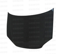 Seibon HD0103HDCV-OE - 01-03 Honda Civic OEM Carbon Fiber Hood