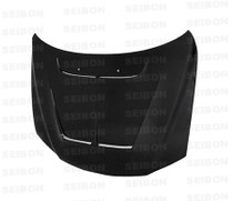 Seibon HD0304MZ6-TM - Carbon, , TM-style carbon fiber hood for 2003-2008 Mazda 6 and 2006-2007 Mazdaspeed 6