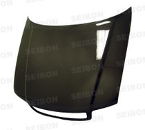 Seibon HD9601AUA4-OE - 96-01 Audi A4 (B5) OEM-Style Carbon Fiber Hood