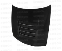 Seibon HD9798NS240-TR - 97-98 Nissan 240SX/Silvia TR Carbon Fiber Hood