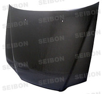 Seibon HD9802HDAC2D-OE - 98-02 Honda Accord 2DR OEM Style Carbon Fiber Hood