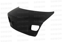 Seibon TL0306MZ6 - Carbon, , OEM-style carbon fiber trunk lid for 2006-2007 Mazdaspeed 6