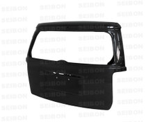 Seibon TL0809SCNXB - Carbon, , OEM-style carbon fiber trunk lid for 2008-2015 Scion XB