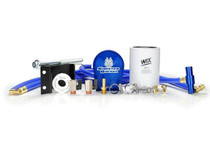 Sinister Diesel SD-COOLFIL-5.9-03-W - 03-07 Dodge 5.9L Cummins Coolant Filtration System w/ Wix Filter