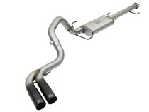 aFe Power 49-46030-B - Rebel Series 3in Stainless Steel Cat-Back Exhaust System w/Black Tips 07-14 Toyota FJ Cruiser
