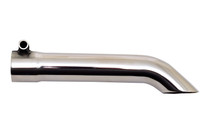 Gibson 500415 - Turn Down Slash-Cut Tip - 1.5in OD/1.5in Inlet/8in Length - Stainless