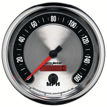 AutoMeter 1289 - American Muscle 5in 160 MPH Electric Programmable Speedometer
