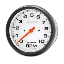 AutoMeter 5898 - Phantom 5in 10000 RPM In-Dash Electronic Single Range Tachometer