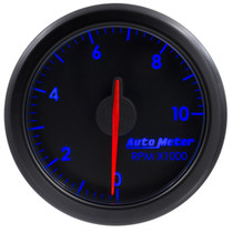 AutoMeter 9197-T - Airdrive 2-1/6in Tachometer Gauge 0-10K RMP - Black