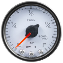 AutoMeter P31212 - Spek-Pro Gauge Fuel Level 2 1/16in 0-270 Programmable Wht/Blk