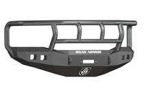 Road Armor 407R2B - 06-08 Dodge 1500 Stealth Front Winch Bumper w/Titan II Guard - Tex Blk