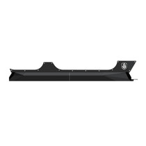 Road Armor 507ARG4B - 07-18 Jeep Wrangler JKU 4DR Stealth Rocker Body Armor Rocker Panel - Tex Blk