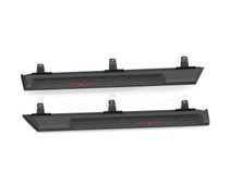 Road Armor 518STP4B - 18-20 Jeep Wrangler JL 4DR Stealth Running Board Step - Tex Blk