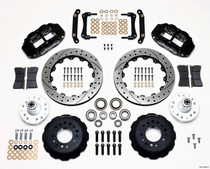 Wilwood 140-10485-D - Narrow Superlite 6R Front Hub Kit 12.88in Drilled 70-78 Camaro (*Line Kit Needed*)