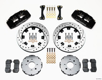 Wilwood 140-10736-D - Dynapro 6 Front Hat Kit 12.19in Drilled 90-99 Civic w/240 mm Disc