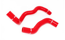 Torque Solution TS-CH-513RD - 2016+ Ford Focus RS Silicone Radiator Hose Kit - Red