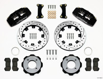 Wilwood 140-11899-D - Dynapro 6 Front Hat Kit 12.19in Drilled 2011 Fiesta