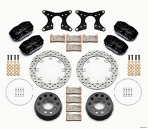 Wilwood 140-12557-D - Dynapro Lug Mount Dual Rear Dynamic Kit SA Drilled M-W/Lamb Ends .690in Studs