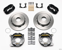 Wilwood 140-7142 - Forged Dynalite P/S Park Brake Kit Big Ford 2.36in Offset Currie Blank