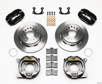 Wilwood 140-7143 - Forged Dynalite P/S Park Brake Kit Small Ford 2.66in Offset