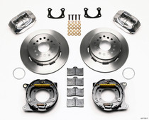 Wilwood 140-7582-P - Forged Dynalite P/S Park Brake Kit Polished New Big Ford 2.36in Offset