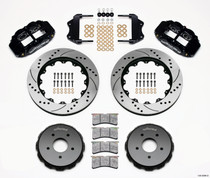 Wilwood 140-9296-D - Narrow Superlite 6R Front Hat Kit 14.00in Drilled 2004-2006 Pontiac GTO