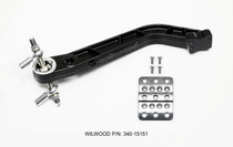 Wilwood 340-15151 - Retrofit Kit Adj Trubar Brake Pedal - Brake -Rev Swing Mount -5.1:1