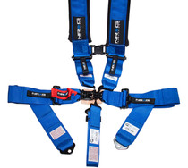 NRG SBH-5PCBL - SFI 16.1 5PT 3in. Seat Belt Harness / Latch Link - Blue