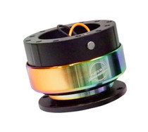 NRG SRK-200BK-MC - Quick Release Gen 2.0 - Black Body / Neochrome Ring