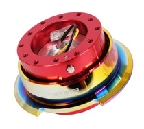 NRG SRK-280RD-MC - Quick Release Gen 2.8 - Red Body / Neochrome Ring