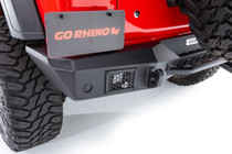 Go Rhino 371200T - 18-20 Jeep Wrangler JL/JLU Rockline Rear Full Width Bumper