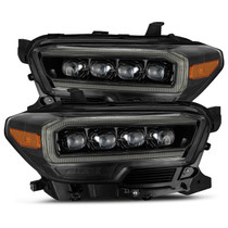 AlphaRex 880705 - 16-20 Toyota Tacoma NOVA LED Projector Headlight Plank Style Alpha Black w/Activation Light