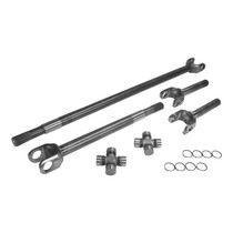 Yukon Gear YA W24118 - Front 4340 Chrome-Moly Replacement Axle Kit For 79-87 GM 8.5in 1/2 Ton Truck and Blazer