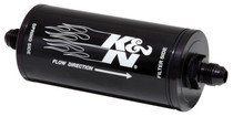K&N 81-1000 - 2in OD x 6in L 6AN 25 Micron In-Line Fuel/Oil FIlter