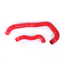 Mishimoto MMHOSE-F2D-05TRD - 05-07 Ford 6.0L Powerstroke Coolant Hose Kit (Twin I-Beam Chassis) (Red)