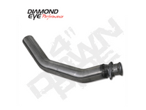 Diamond Eye 261001 - Turbocharger Down Pipe 4 Inch Inlet/Outlet 94-02 Dodge RAM 2500/3500 StainlessPerformance Series