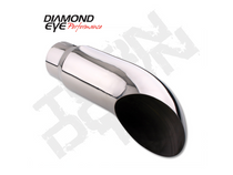 Diamond Eye 4418TD - Exhaust Tail Pipe Tip Vented Rolled Angle 4 inch ID X 5 Inch OD X 16 Inch Long