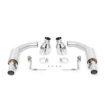 Mishimoto MMEXH-MUS8-15APP - 2015+ Ford Mustang Axleback Exhaust Pro w/ Polished Tips