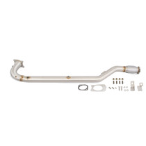 Mishimoto MMDP-WRX-15CVTCAT - 15+ Subaru WRX Downpipe/J-Pipe w/ Catalytic Converter (CVT Only)