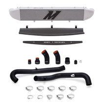 Mishimoto MMINT-FIST-14KBSL - 2014-2016 Ford Fiesta ST 1.6L Front Mount Intercooler (Silver) Kit w/ Pipes (Black)