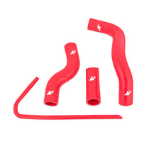 Mishimoto MMHOSE-BRZ-13RD - 12-14 Subaru BRZ / 13 Scion FR-S / 12-14 Toyota GT86 Silicone Radiator Hose Kit - Red