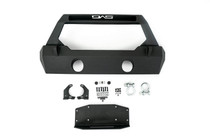 DV8 Offroad FBSHTB-25 - Jeep JK/JL Front Bumper Fits DV8 20 Inch Light Bar and Winch Plate 07-18 Jeep JK/JL Wrangler Steel Stubby