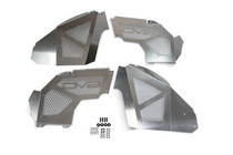 DV8 Offroad INFEND-03FR - Jeep JL Inner Fenders (Front Raw) 18-Present Wrangler JL