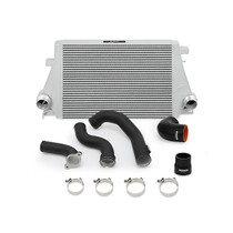 Mishimoto MMINT-CAM4-16KWBK - 2016+ Chevrolet Camaro 2.0T / 2013+ Cadillac ATS 2.0T Intercooler Kit - Wrinkle Black