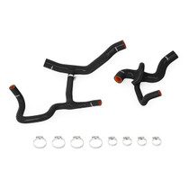 Mishimoto MMHOSE-CAM6-16CBK - 2016+ Chevrolet Camaro V6 Silicone Radiator Hose Kit (w/ HD Cooling Package) - Black