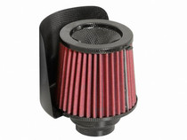 BMC CRF613/08-R - Universal 90mm Conical Carbon Racing Filter w/Shield & Reducer