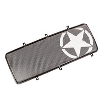 Rugged Ridge 12034.21 - Grille Insert Star 07-18 Jeep Wrangler